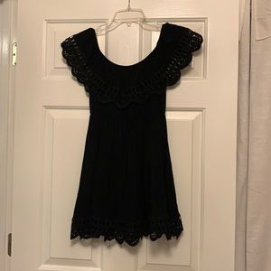 Off-the-shoulder dress